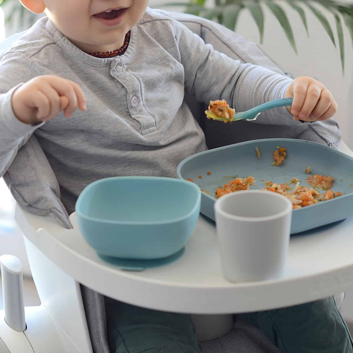 Silicone Suction Meal Set - Jungle