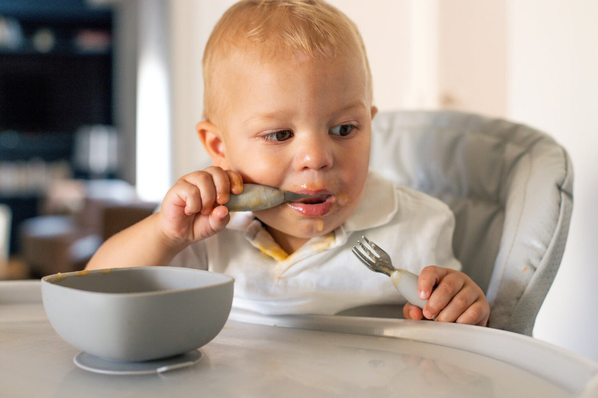 Toddler Cutlery - Velvet Grey