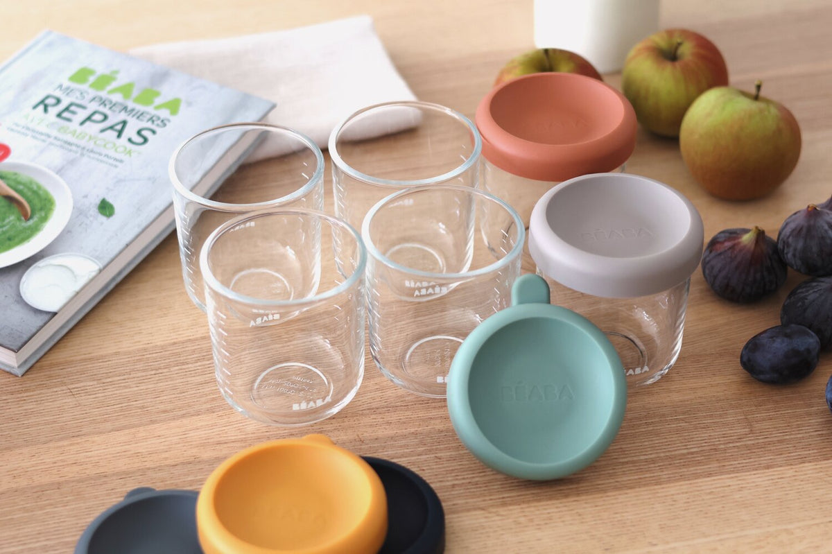 250ml Glass Containers - 6 Pack