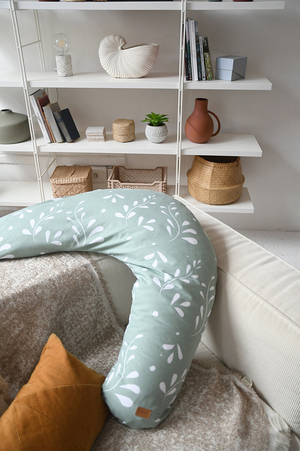 Big Flopsy Jersey Nursing Pillow - Nature