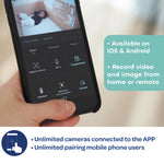Zen Connect Video Baby Monitor - Night Blue