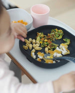 Silicone Suction Meal Set - Night Blue