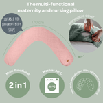 Big Flopsy Jersey Nursing Pillow - Nature