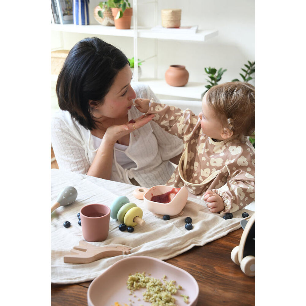 Cotton Candy Silicone Suction Meal Set