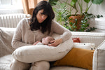 Big Flopsy Linen Nursing Pillow