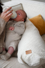 Big Flopsy Linen Nursing Pillow