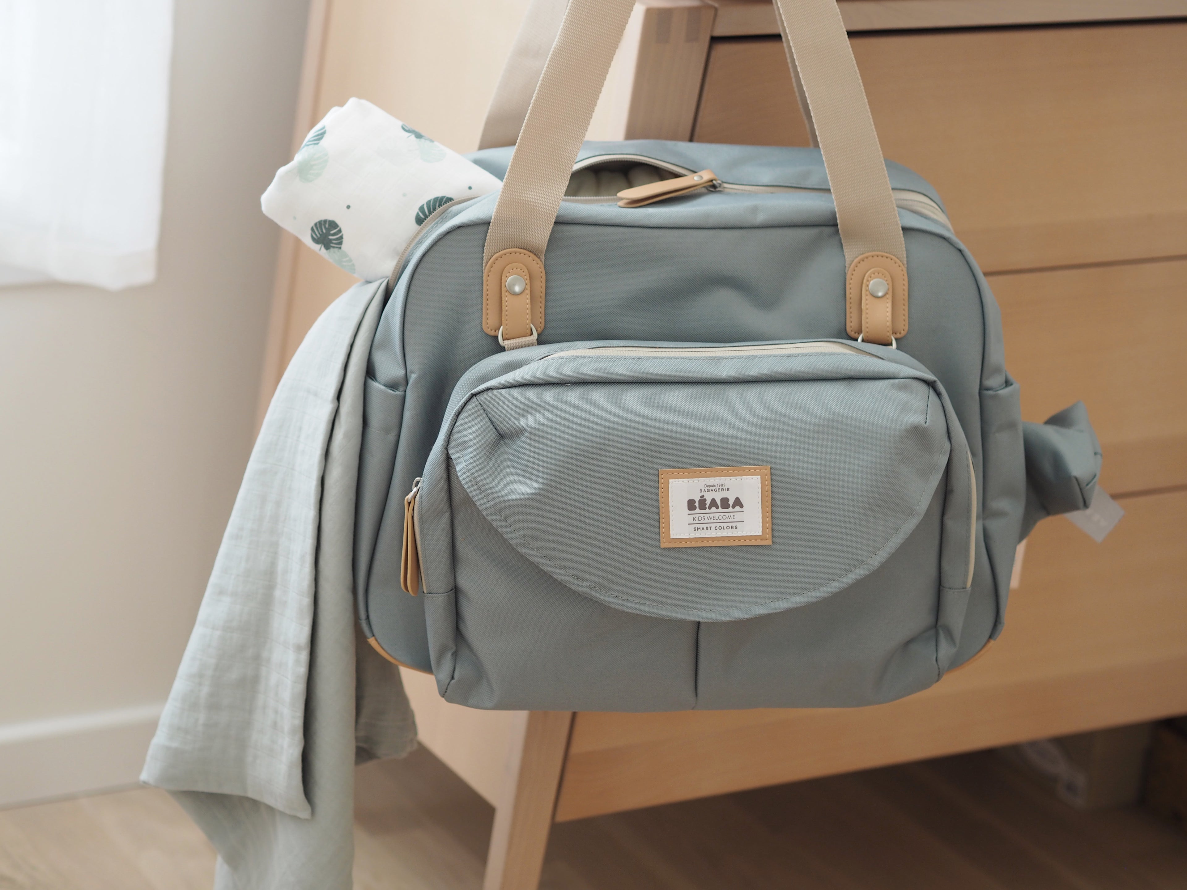 Geneva II Nappy Bag - Green