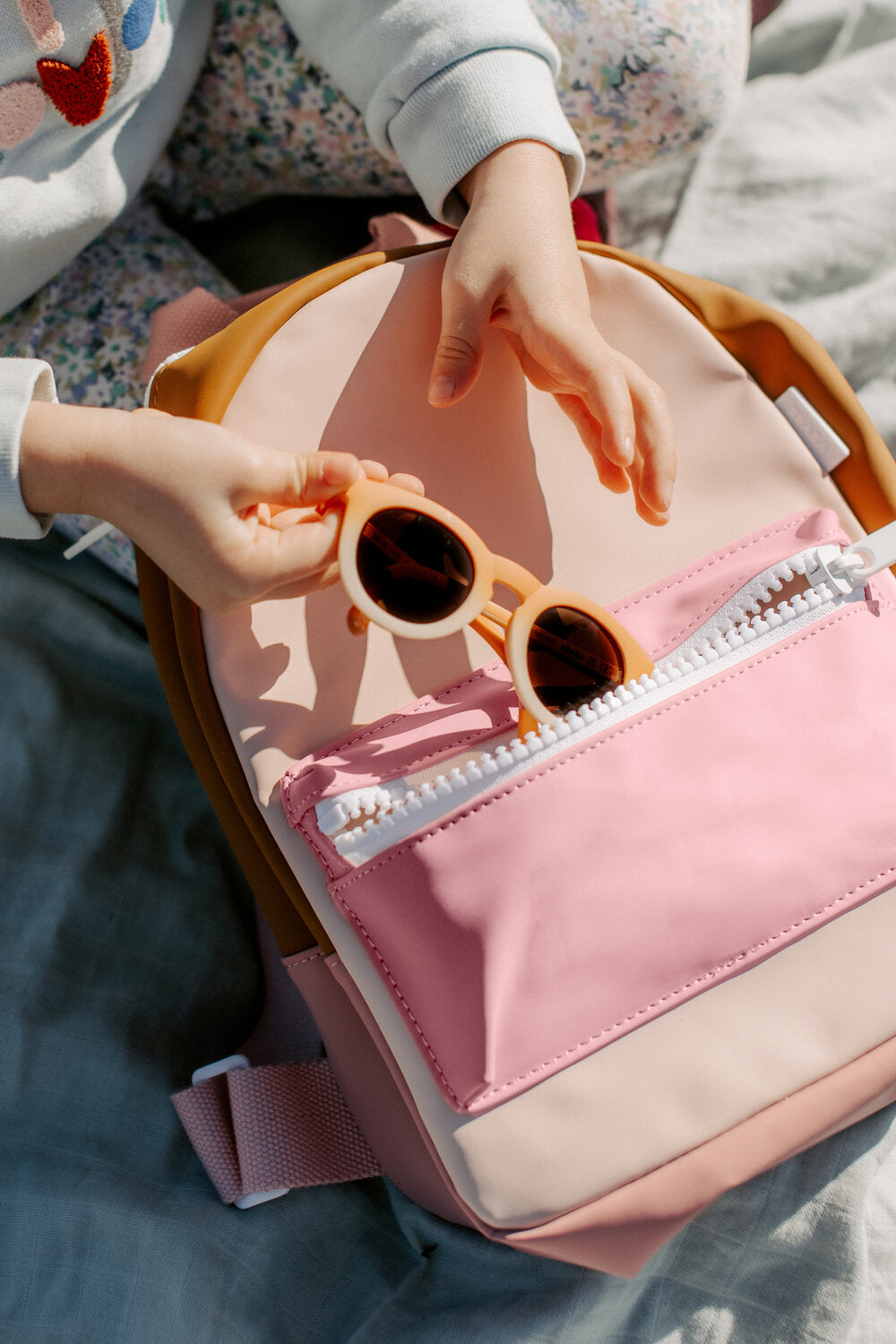 Faro Kids Backpack - Dusty Pink