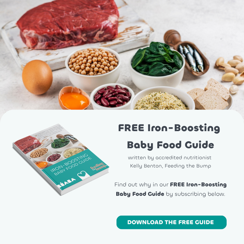 Iron Boosting Baby Food Guide