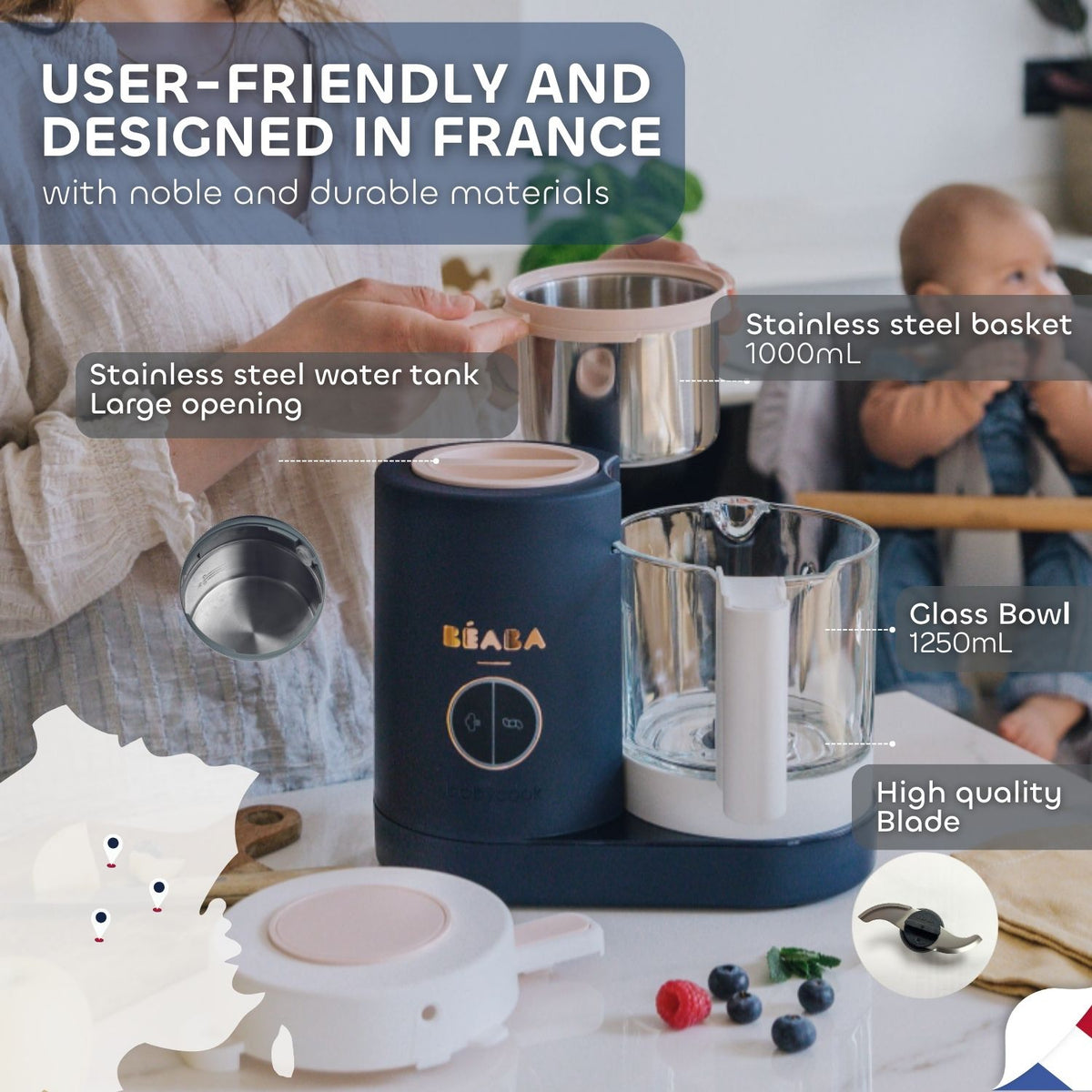 Babycook Neo Baby Food Maker - Eucalyptus