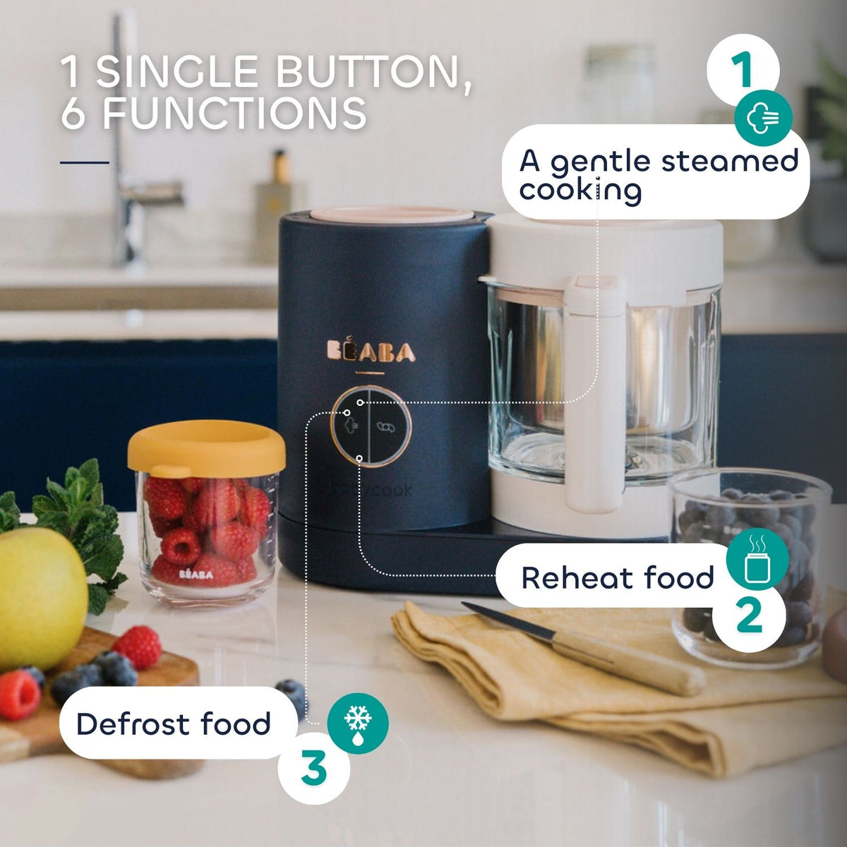Babycook Neo Baby Food Maker - Eucalyptus