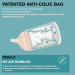 Zero Zero Anti-Colic Bottle 180ml - Adaptable Flow