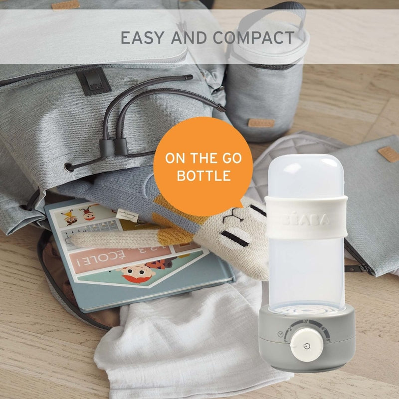Beaba BabyMilk Bottle Warmer and Steriliser - Grey
