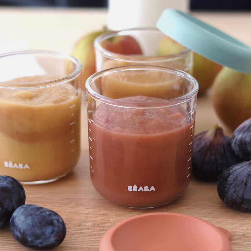 Beaba Glass & Silicone Containers 6 Pack - 250ml