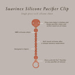 Colour Essence Silicone Bobble Soother Clip