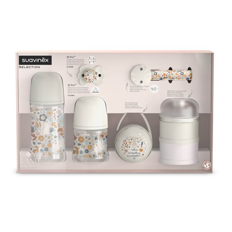 Suavinex Wonderland Welcome Baby Gift Set 6 Pieces - Beige