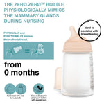 Zero Zero Anti-Colic Bottle 180ml - Adaptable Flow